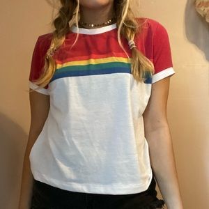 Rainbow top